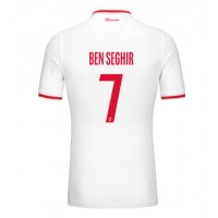 Echipament fotbal AS Monaco Eliesse Ben Seghir #7 Tricou Acasa 2024-25 maneca scurta